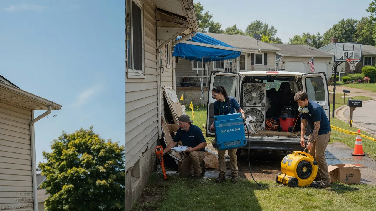 Ceiling Leak Cleanup in Monticello, IN near me